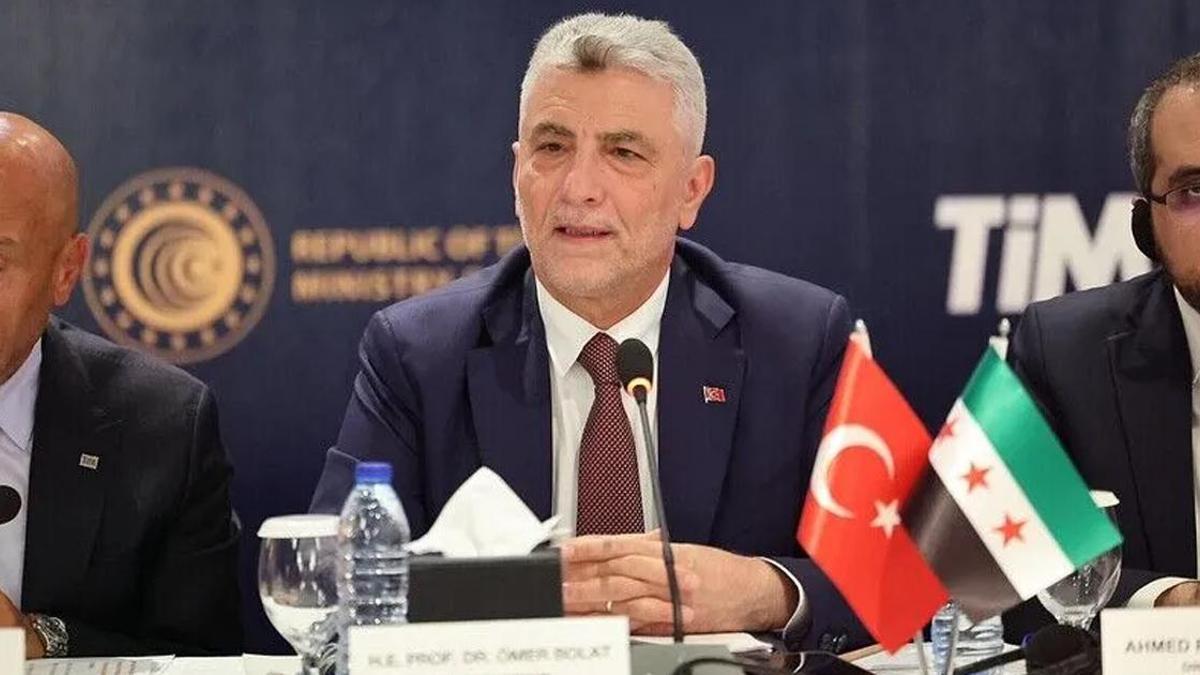 Bakan Bolat, Şam'da temaslarda bulundu