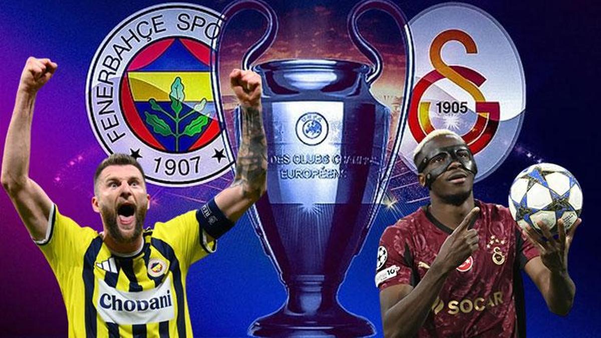İşte Fenerbahçe ve Galatasaray'ın Şampiyonlar Ligi…