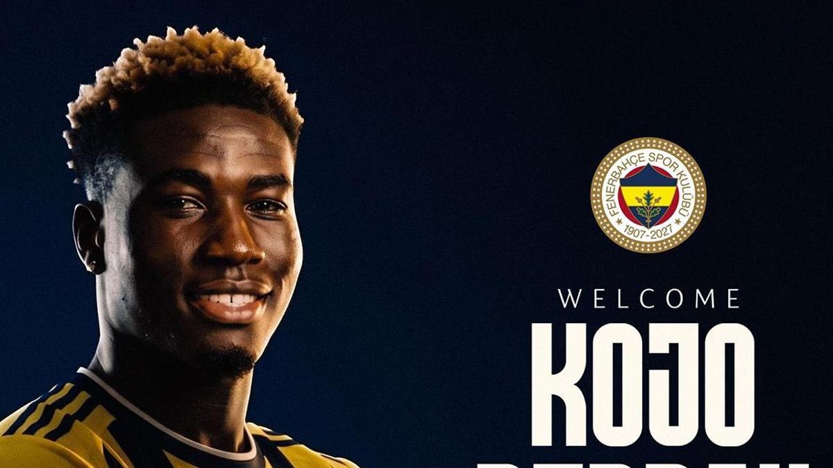 SON DAKİKA | Kojo Peprah Oppong, Fenerbahçe'de