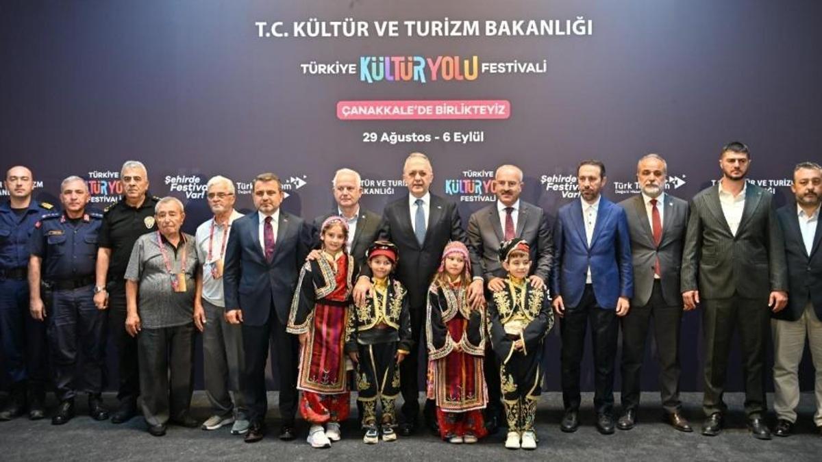 ÇANAKKALE BEŞİNCİ KEZ KÜLTÜR YOLU FESTİVALİ İLE BULUŞTU