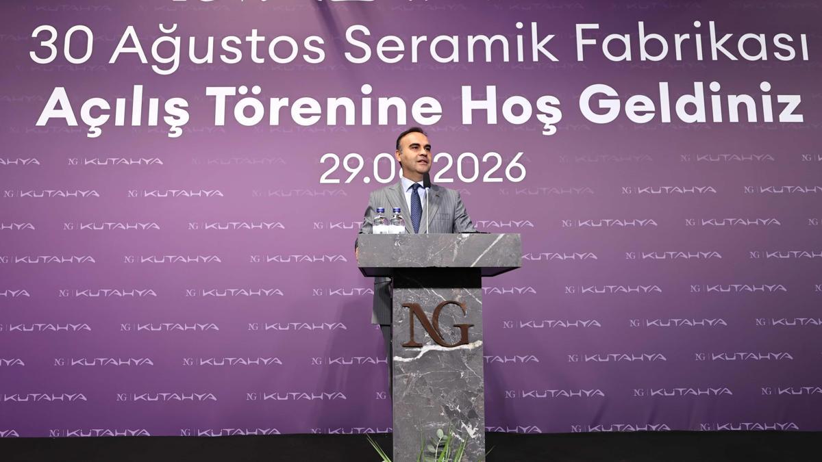 Zafer Bayramı'nda dev açılış: 8 milyar liralık seramik fabrikası üretime başladı