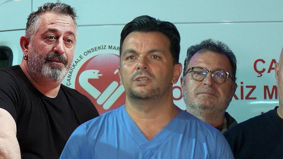 Cem Yılmaz'a anjiyoyu gerçekleştiren Prof. Dr. Akşit: Şu an durumu stabil