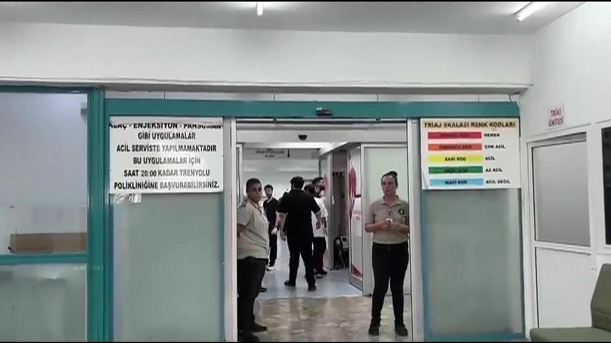 CNN TÜRK Girne'deki hastanede: Batan gemiden kurtarılanlar hastaneye geliyor