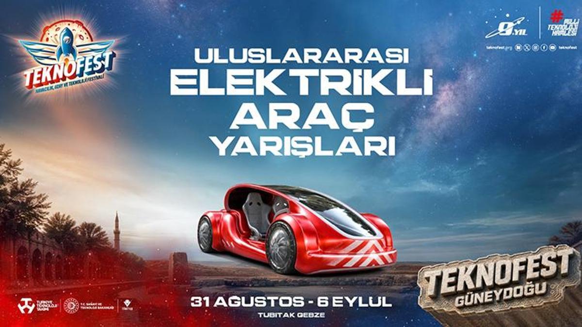 Geleceğin elektrikli araçları Gebzede yarışacak