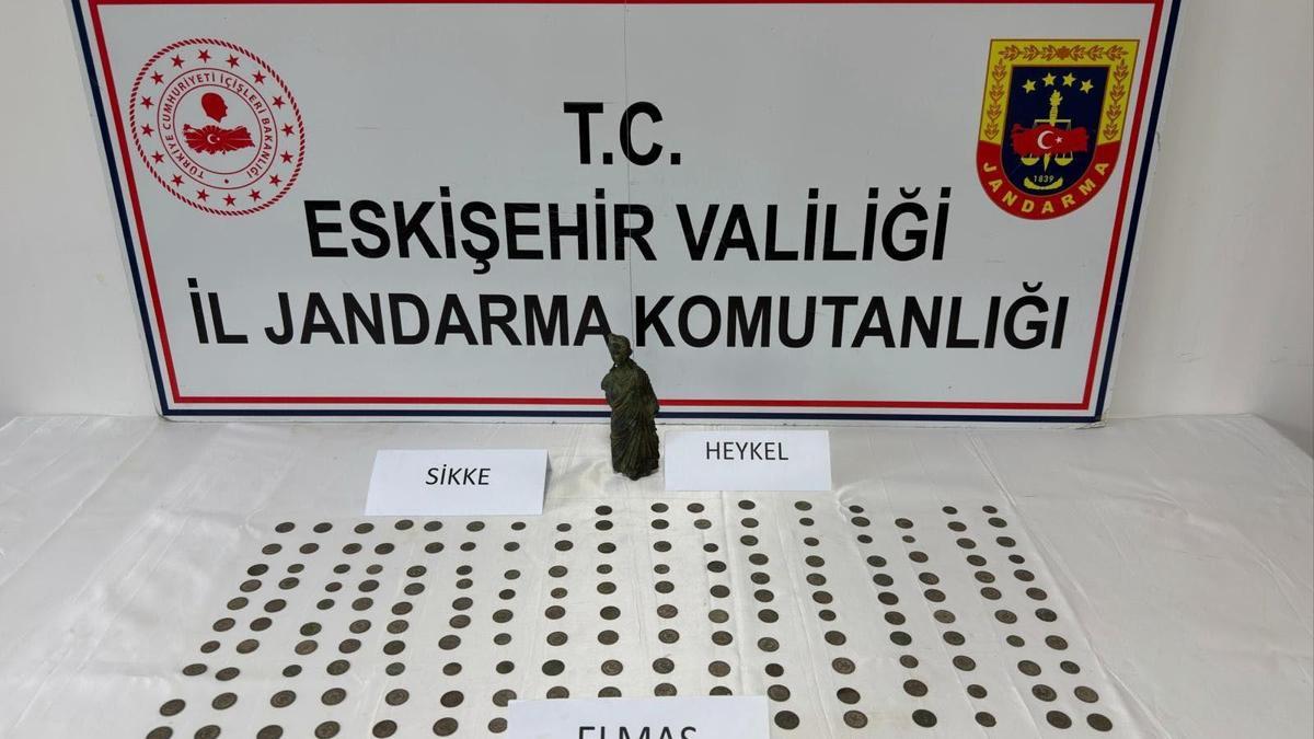 Eskişehirde tarihi eser operasyonu