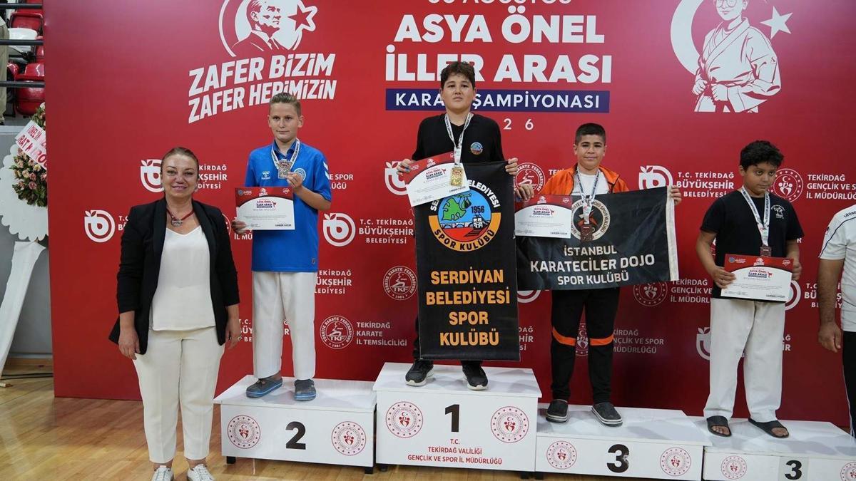 Tekirdağ'da karateci Asya Önel, anısına turnuva düzenlendi