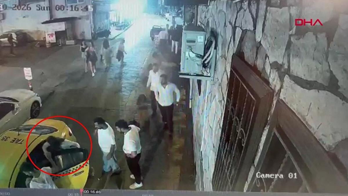 Kanadalı turiste taksici ve iki kadından gasp tuzağı