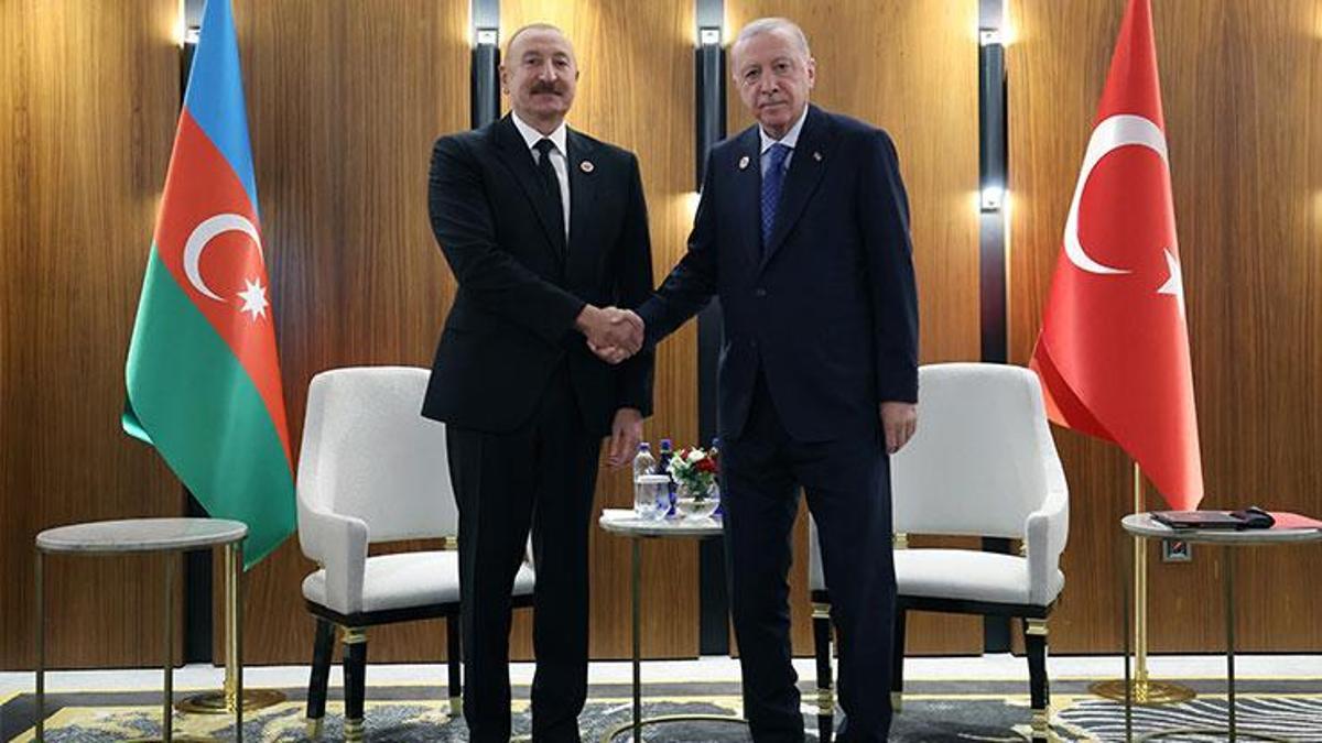 SON DAKİKA... Cumhurbaşkanı Erdoğan, Aliyev ile görüştü