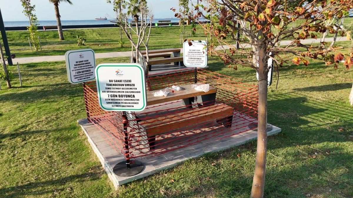 Belediye 'Orantısız zeka' ile 'Sanat eseri' hazırladı! Anlayabilene ironiyle tokat gibi mesaj