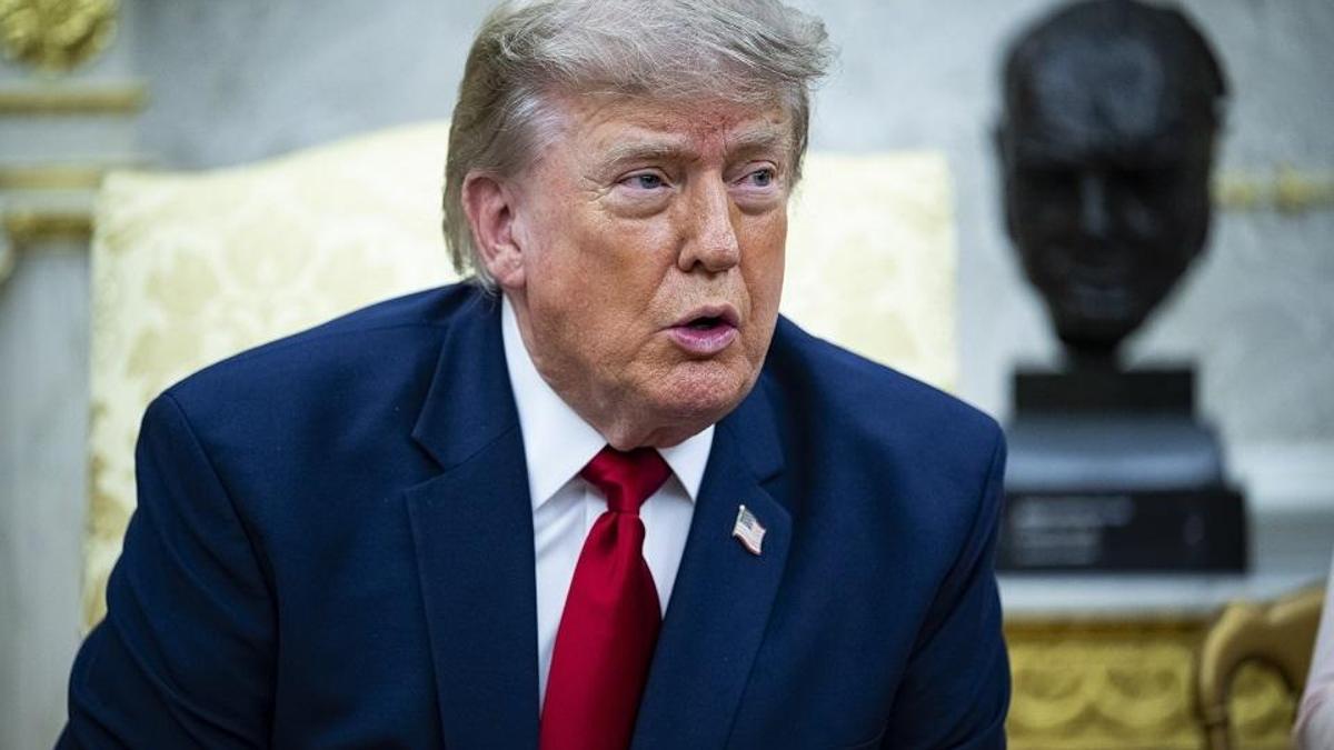 Trump nükleeri soran gazeteciyi azarladı: ''Ne kadar aptalca bir soru''
