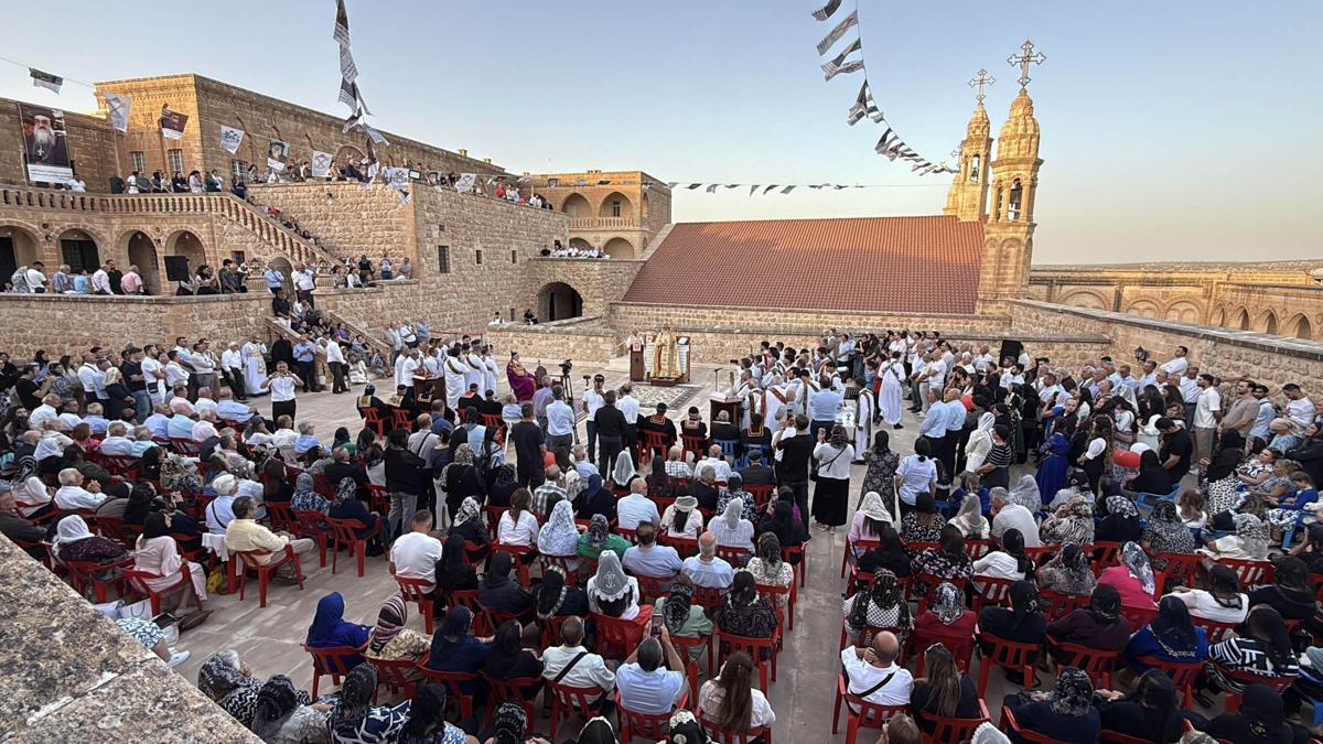 Mor Gabriel Manastırında 1300 yıllık Şahro geleneği