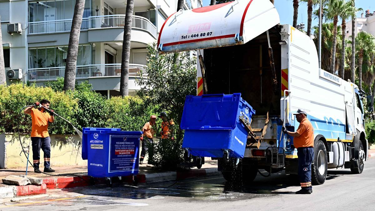 Muratpaşada hijyen mesaisi
