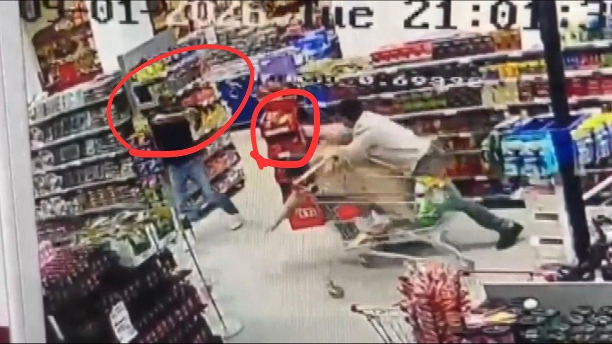 Markette silahlı kavga; 1 yaralı