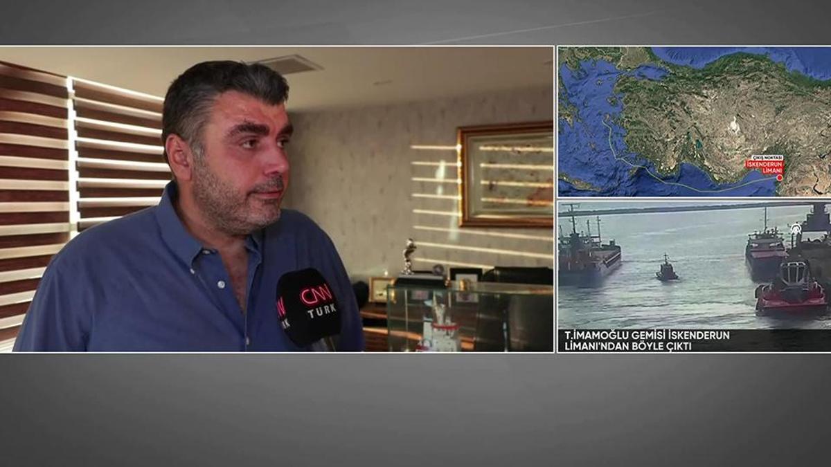 Batan geminin sahibi CNN TÜRK'te