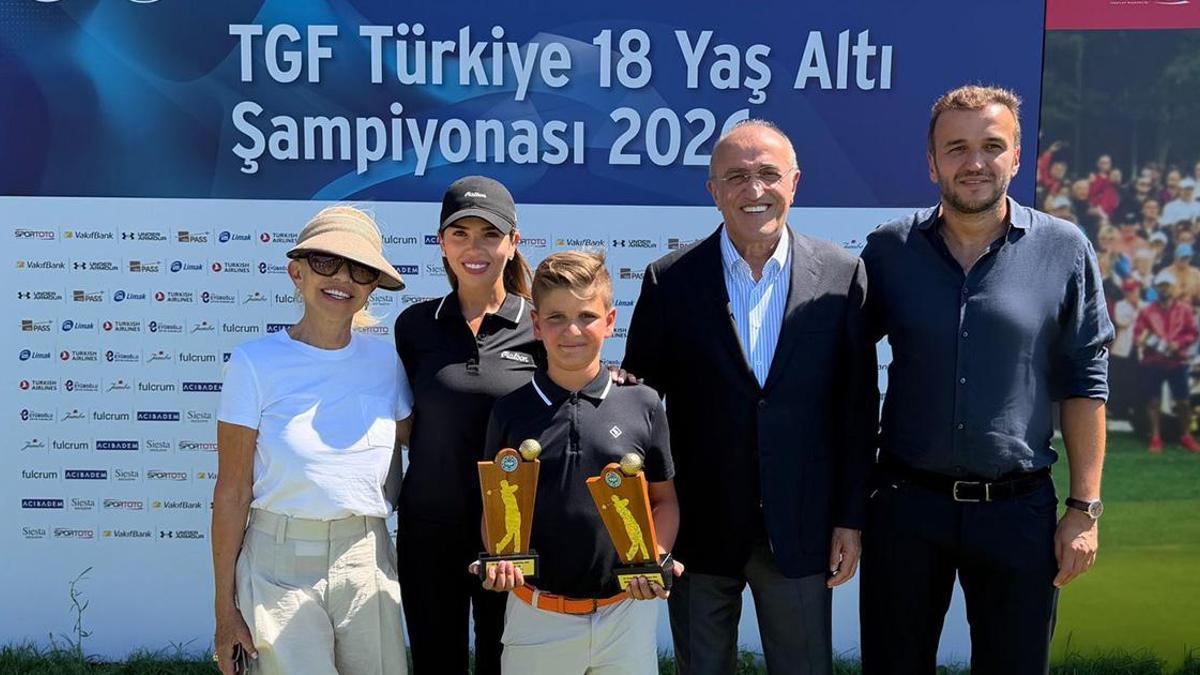 Türkiye 18 Yaş Altı Golf Şampiyonasında Kaan Albayrak'tan iki birincilik!