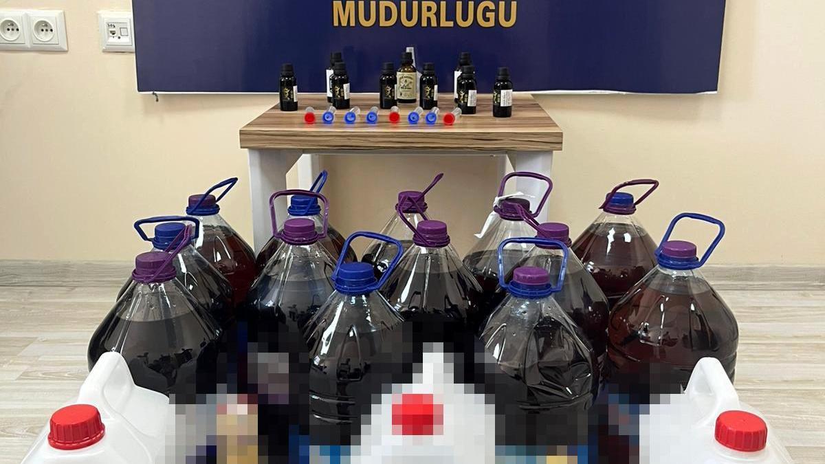 Kaçak alkol operasyonu