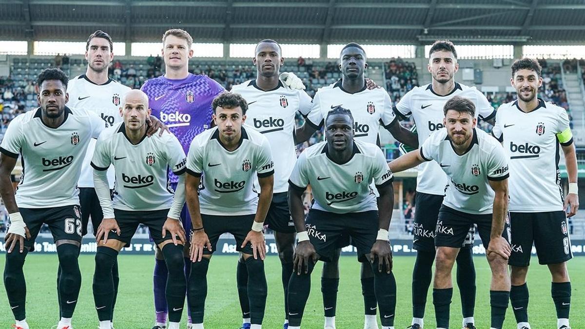 Beşiktaşın UEFA Avrupa Ligi kadrosu belli oldu