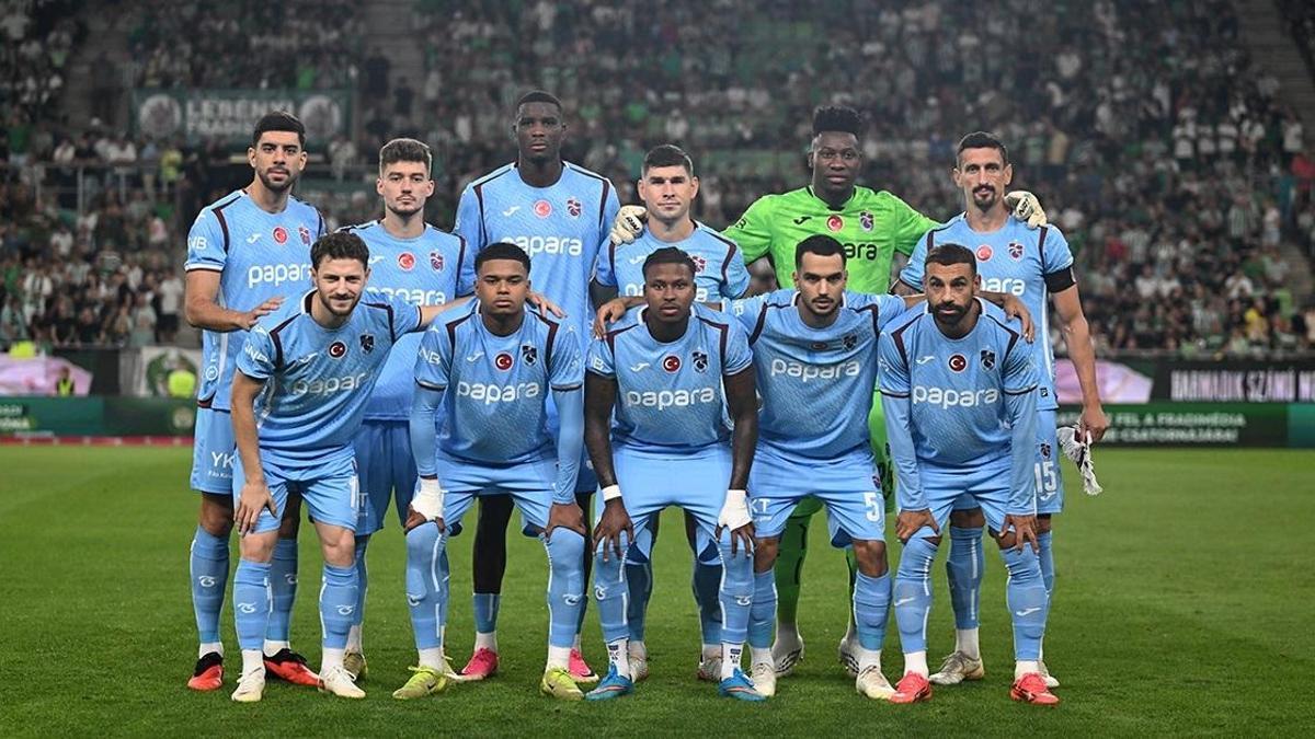 Trabzonsporun Konferans Ligi kadrosu belli oldu