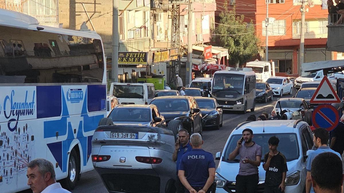 Mardinde takla atan otomobilin sürücüsü yaralandı