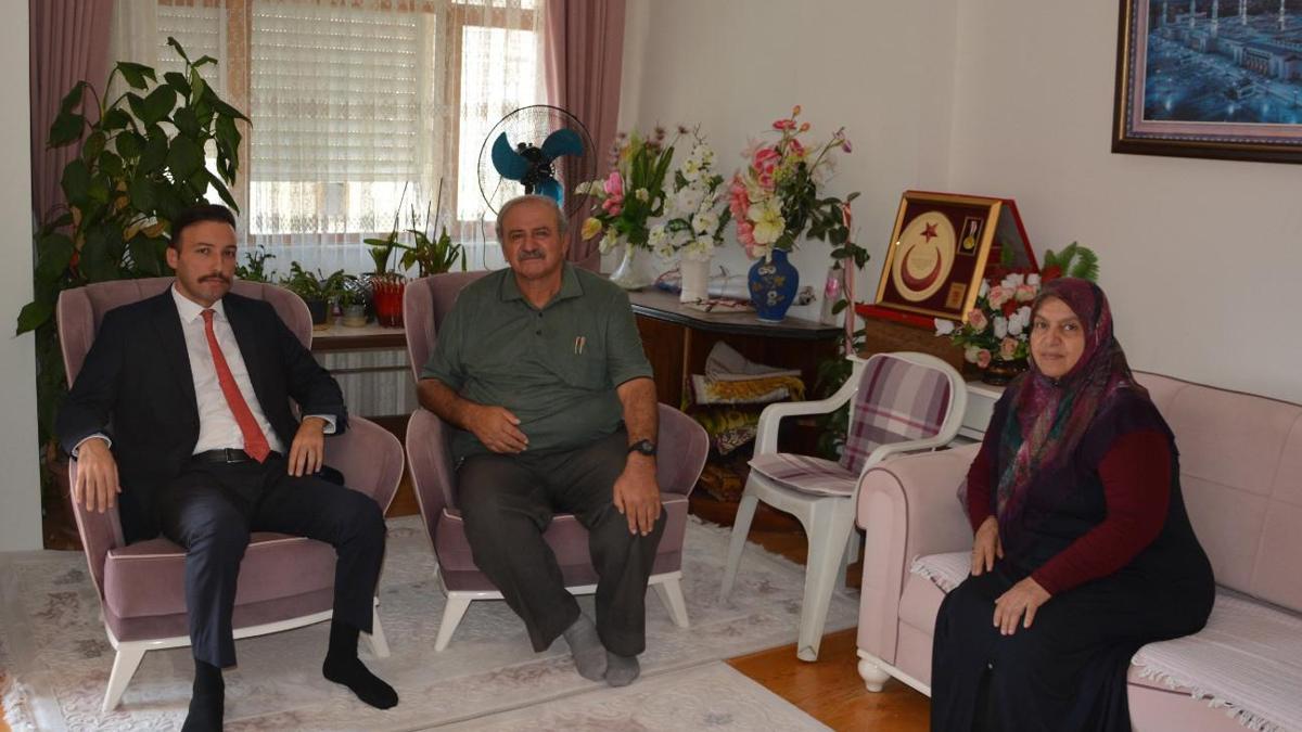 Başsavcıdan şehit ailesine ziyaret