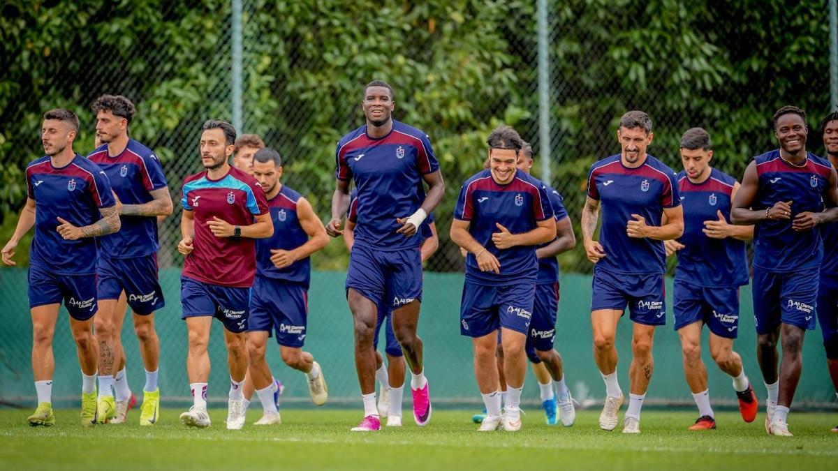 Trabzonsporda Gençlerbirliği maçının hazırlıkları sürüyor