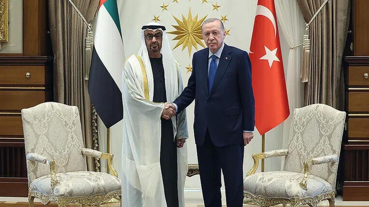 SON DAKİKA | Cumhurbaşkanı Erdoğan, BAE Devlet Başkanı ile görüştü