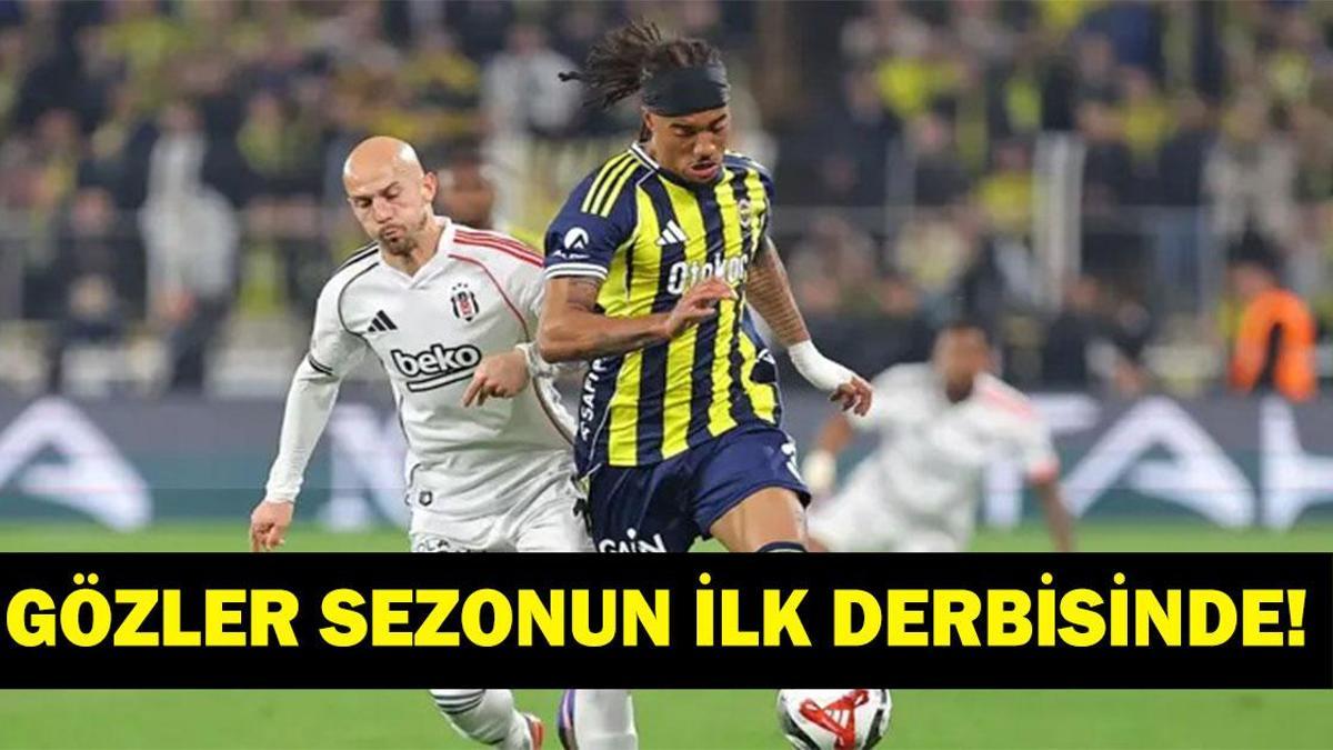 FENERBAHÇE BEŞİKTAŞ MAÇI HANGİ KANALDA? Süper Lig İlk Derbi Fenerbahçe Beşiktaş Maçı Saat Kaçta, Ne Zaman? İsmail Kartal Mı Vincenzo Italiano Mu? İşte Maç Kadrosu...
