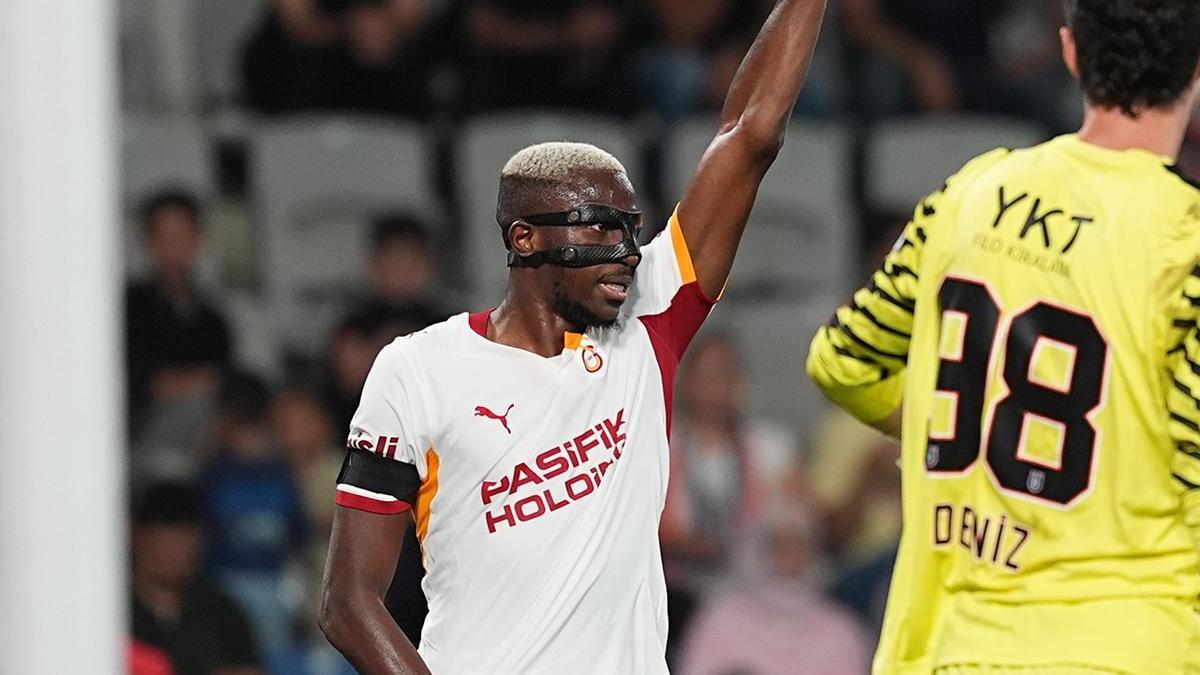 Galatasaray'dan Osimhen açıklaması! Başakşehir maçında sakatlanmıştı...