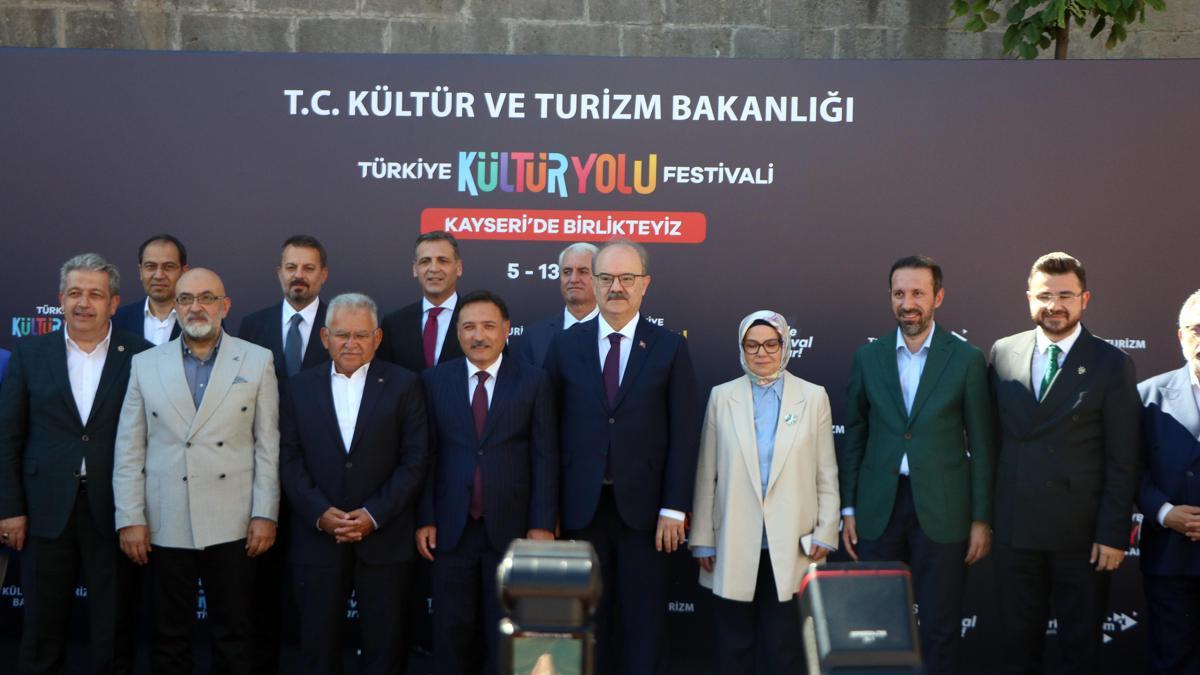Kayseride Kültür Yolu Festivali başladı