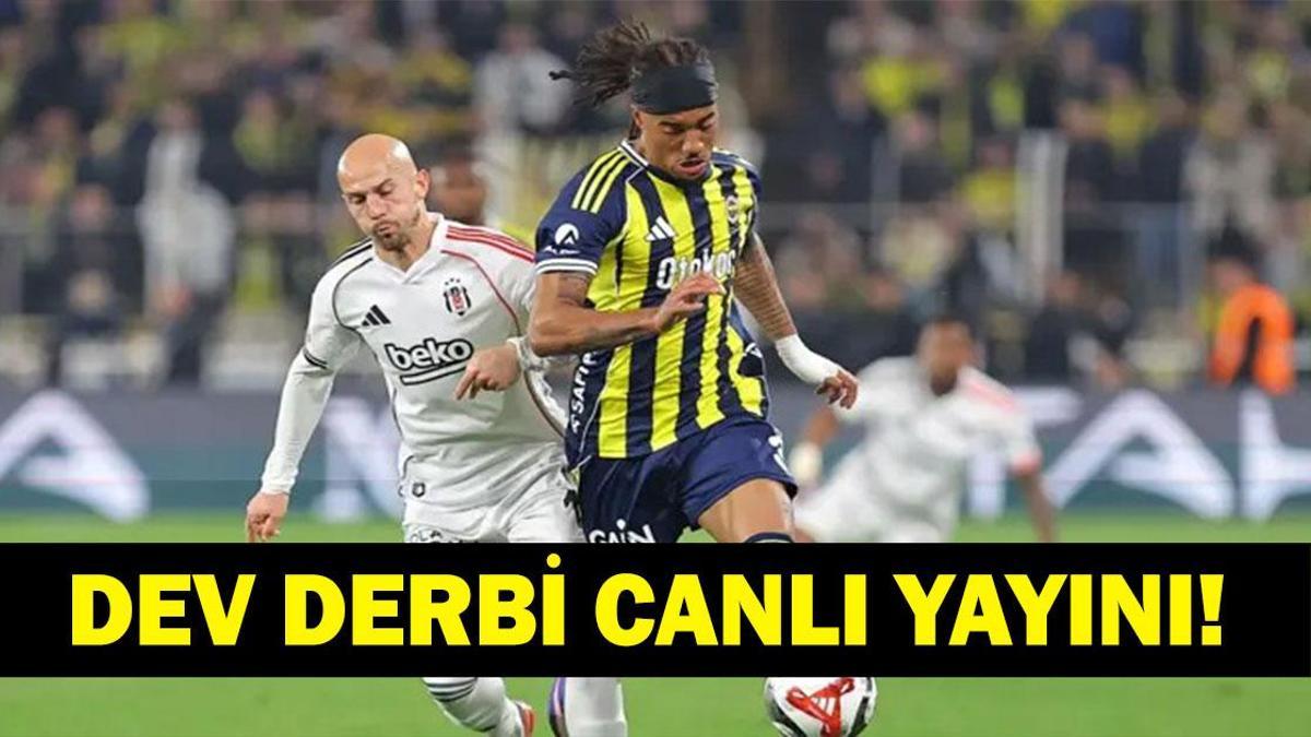 FENERBAHÇE BEŞİKTAŞ DERBİSİ CANLI İZLE BEIN SPORTS 1 ŞİFRESİZ: Süper Lig Fenerbahçe Beşiktaş Maçı Nereden İzlenir, Şifresiz Mi? Canlı İzleme Ekranı! haber görseli
