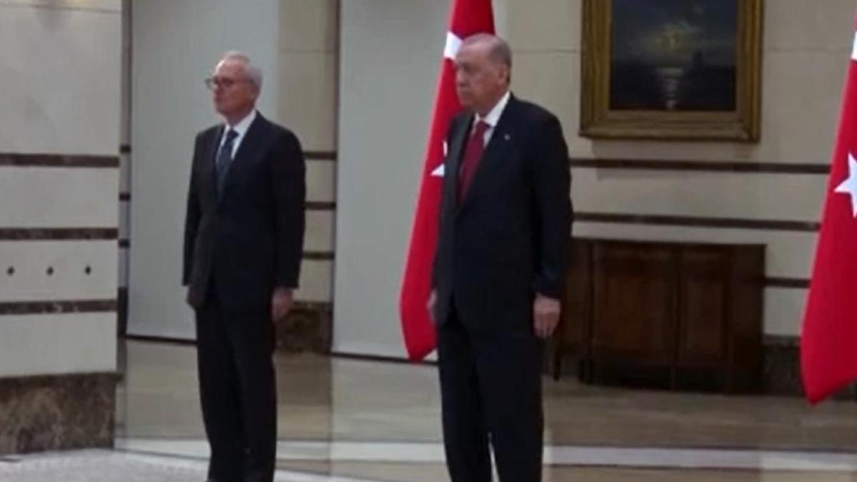 Cumhurbaşkanı Erdoğan, 5 ülkenin büyükelçisini kabul etti