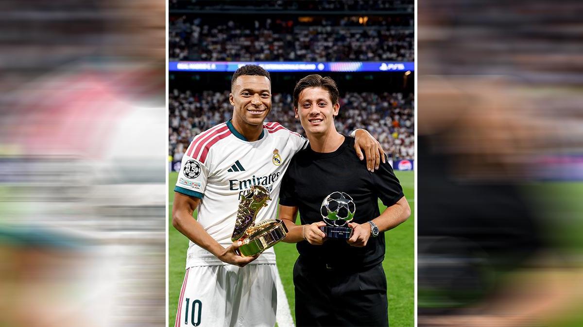 Mbappe ve Arda Güler ödülünü aldı haber görseli