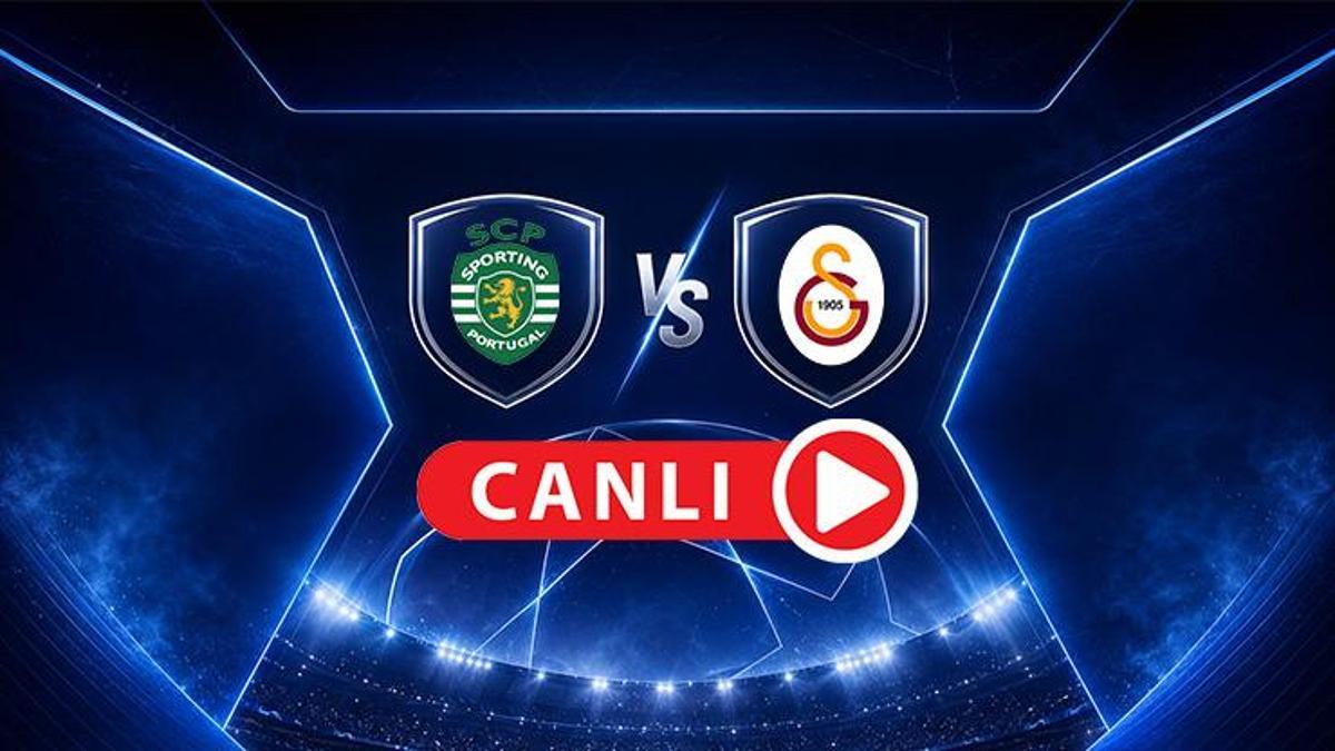 Sporting - Galatasaray maçına doğru! Muhtemel 11'ler ve canlı yayın bilgileri
