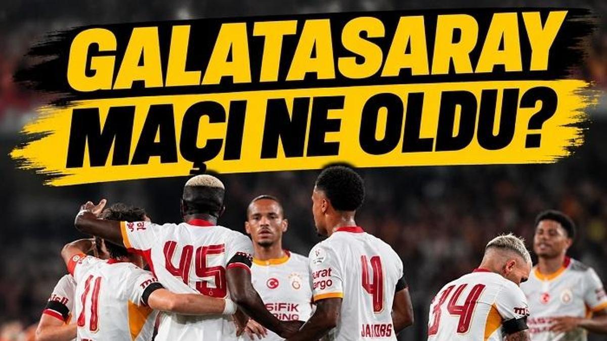 GALATASARAY MAÇI NE OLDU? Sporting Lizbon Galatasaray maçı kaç kaç bitti? Galatasaray Şampiyonlar Ligi puan durumu: İşte maç sonucu ve goller haber görseli