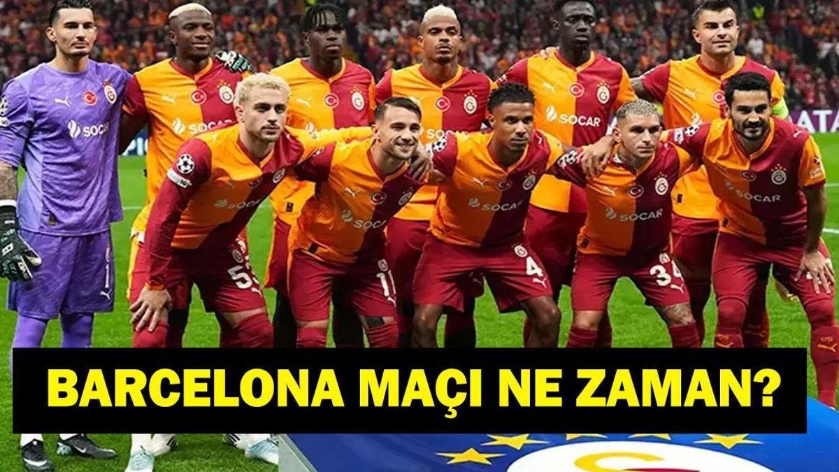 GALATASARAY - BARCELONA MAÇI NE ZAMAN? UCL Galatasaray - Barcelona Maçı Hangi Kanalda, Saat Kaçta? Şampiyonlar Ligi Dev Randevusu İçin Geri Sayım haber görseli