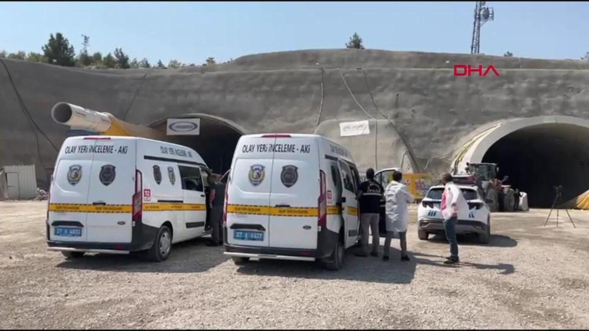 Gaziantep'te tünel inşaatında iş kazası: 1 ölü