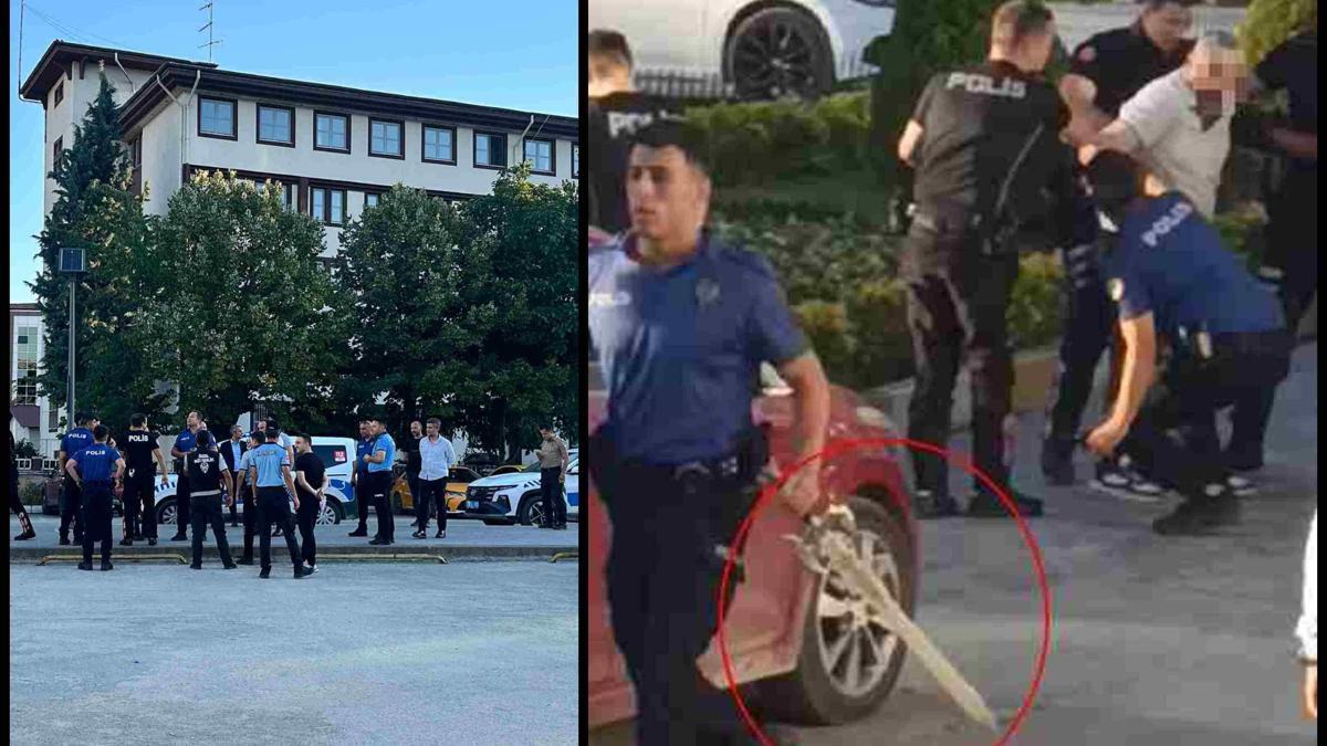 Kastamonu'da dehşet anları: İşten çıkarılınca kılıç ve silahla belediyeyi bastı