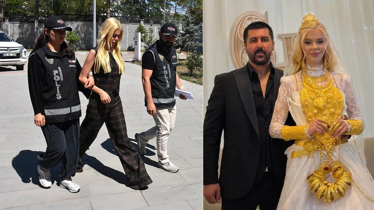 Fenomen gelin Çağla Öz Van'da: Adliyeye sevki bekleniyor! Altınların kaynağı ne?