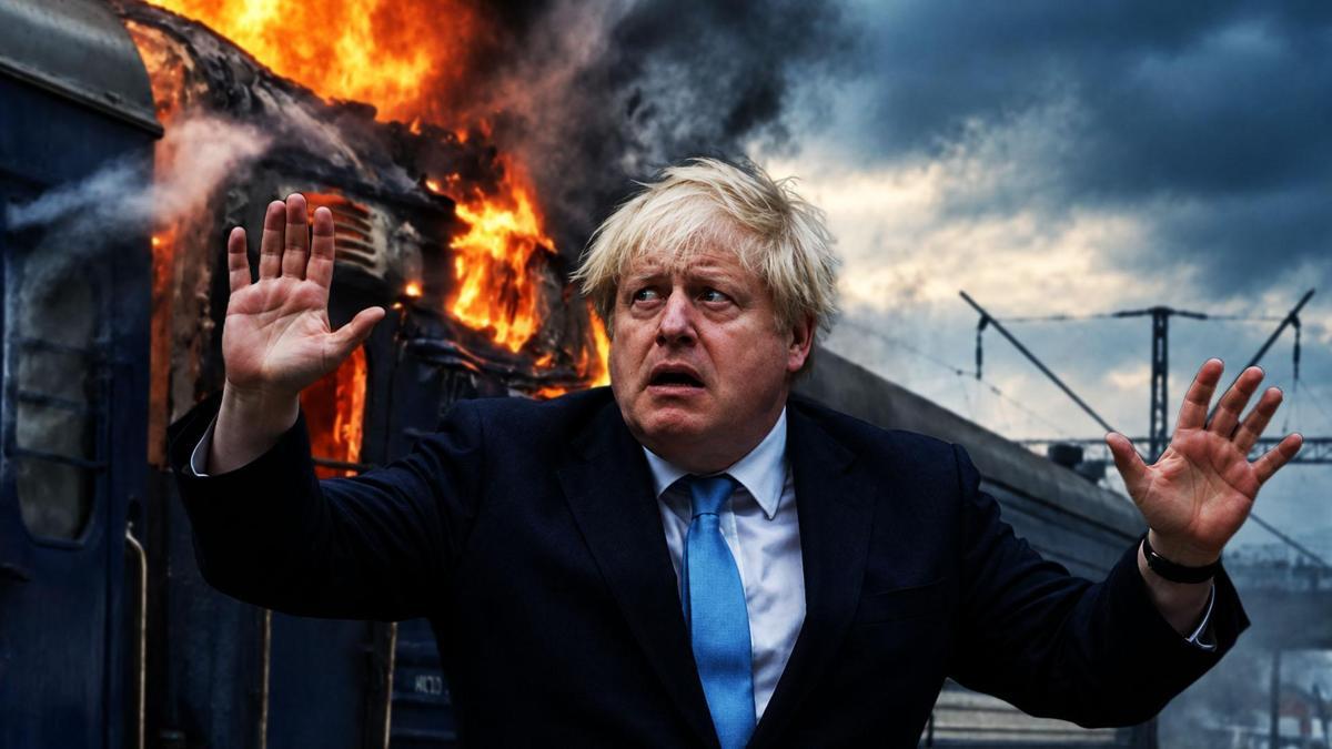 Özel Haber | Suikast değil, gözdağı mı? 15 dakika farkla kurtuldu! Rusya'nın tren saldırısında şaşırtan detay: Boris Johnson haber görseli