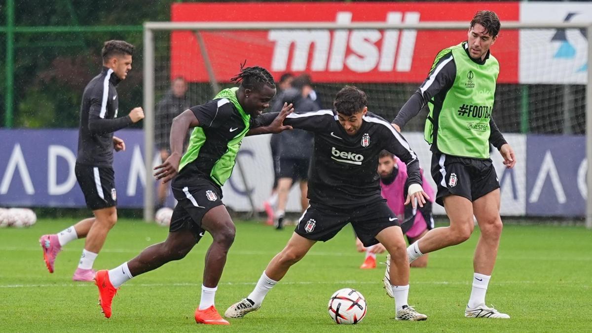 Beşiktaş, Marsilya maçı hazırlıklarını tamamladı