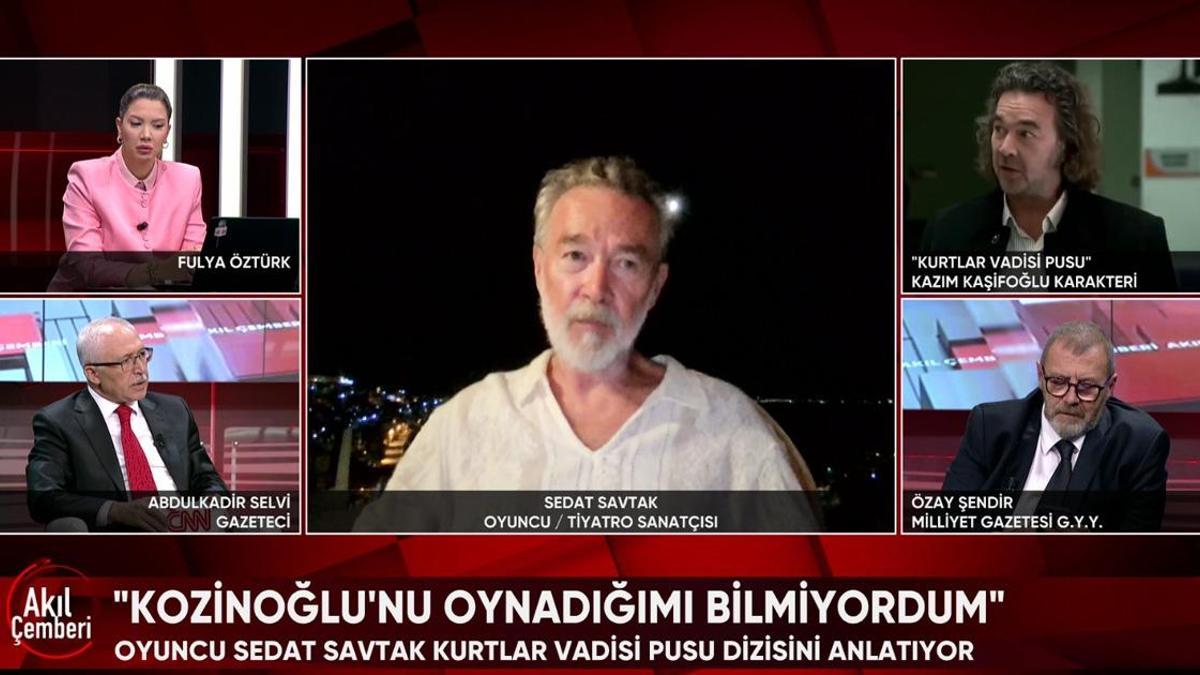 SON DAKİKA | Kurtlar Vadisi Pusu yeniden gündemde! Kazım Kaşifoğlu'nu oynayan Sedat Savtak CNN Türk'te anlattı