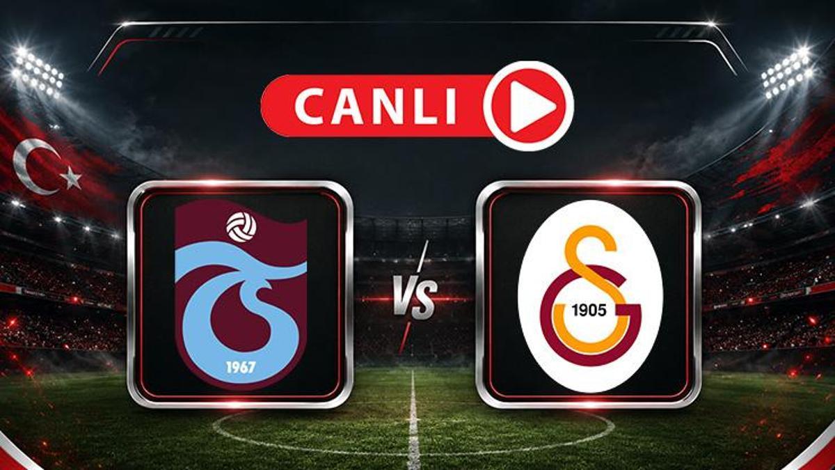Trabzonspor - Galatasaray derbisine doğru! Muhtemel 11'ler