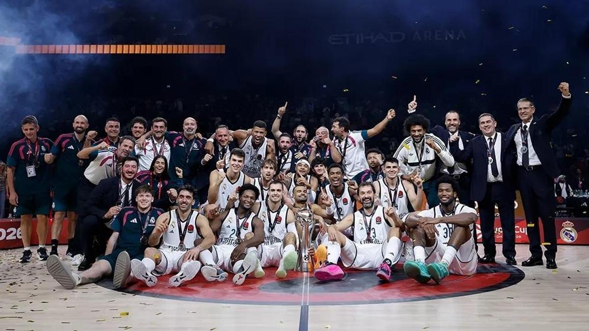İlk kez oynanan EuroLeague Süper Kupa'da şampiyon Real Madrid