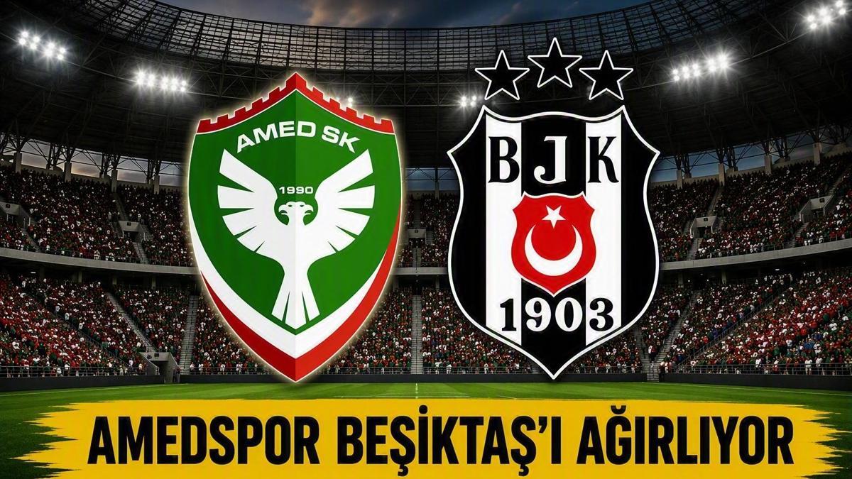 AMEDSPOR BEŞİKTAŞ MAÇI NE ZAMAN, SAAT KAÇTA? Süper Lig Amedspor Beşiktaş Hangi Kanalda, Şifresiz Mi? Trossard Oynayacak Mı? İşte Muhtemel 11'ler