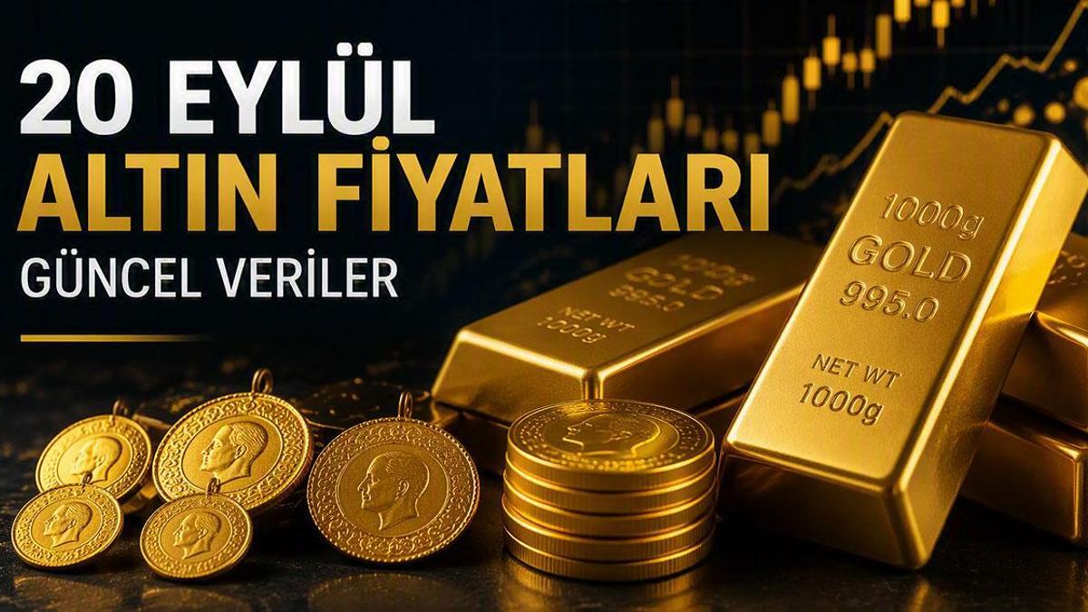 ALTIN FİYATLARI 20 EYLÜL 2026 CANLI: Bugün Gram, Çeyrek, Cumhuriyet Ne Kadar? Kapalıçarşı Altın Fiyatları Ne Durumda?