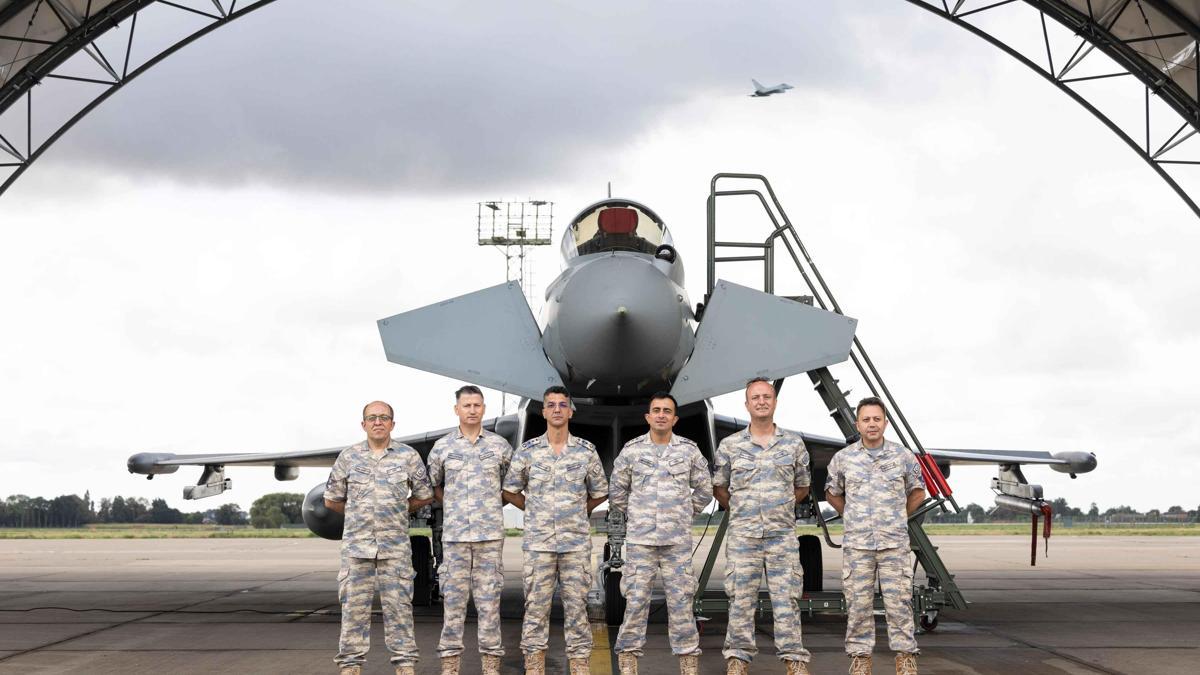 Eurofighter Typhoon için önemli ziyaret! MSB: Türk uzmanlar İngiltere’de incelemelerde bulundu