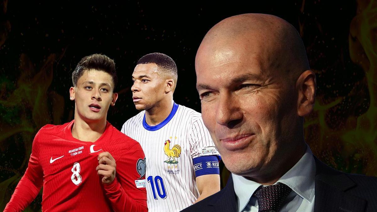 Zidane ilk maçı öncesi heyecanlı: Aklımda Türkiye'ye karşı kazanmaktan başka bir şey yok