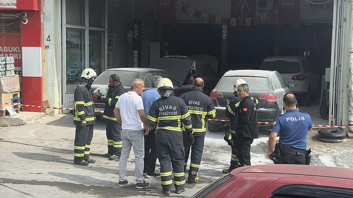 Oto LPG servisinde patlama: 5 yaralı haber görseli