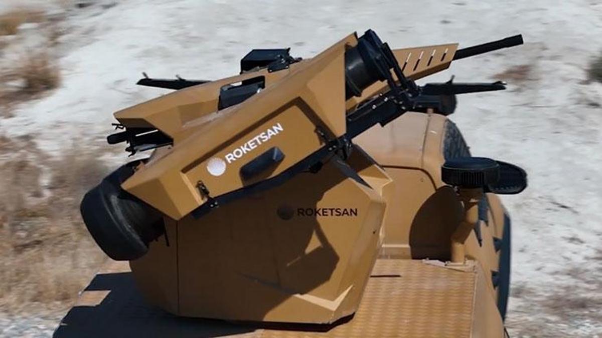 ROKETSAN KARAOK ilk kez hava hedefini vurdu