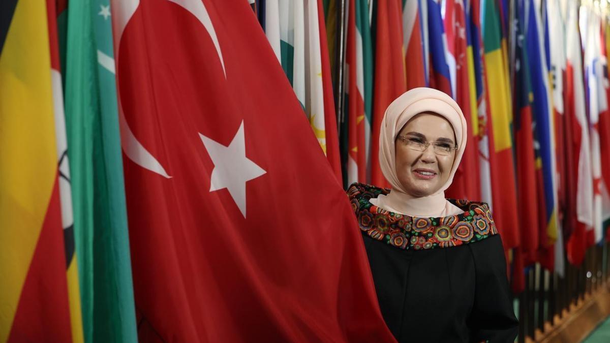 Emine Erdoğan'ın ABD'de gündemi çocuklar, iklim ve kalkınma oldu